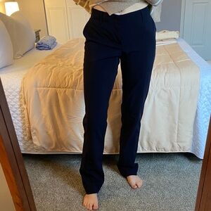 GAP Women's Dark Blue Straight Leg Pants